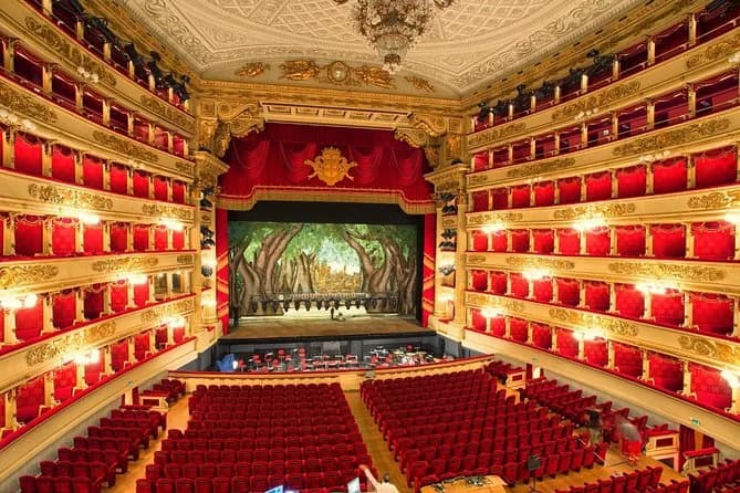 Farrah El Dibany performing at La Scala Theatre (Teatro alla Scala)